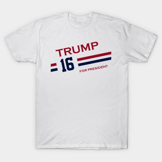 Donald Trump 2016 T-Shirt by ESDesign